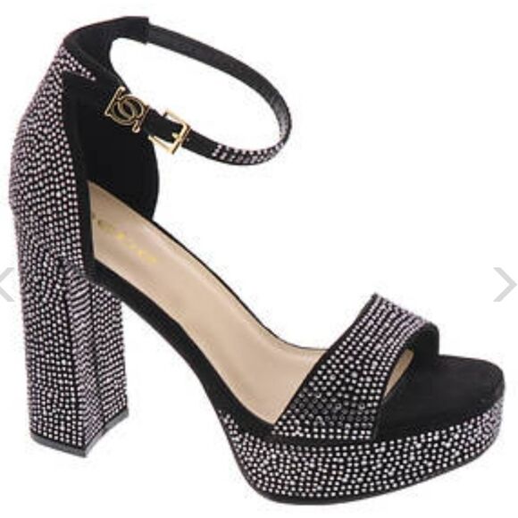 BRAND NEW BEBE SHAYLA BLOCK HEEL SANDAL - Picture 8 of 16
